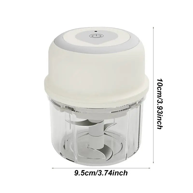 Mini Garlic Chopper Wireless Onion Food Prep Machine 250ml