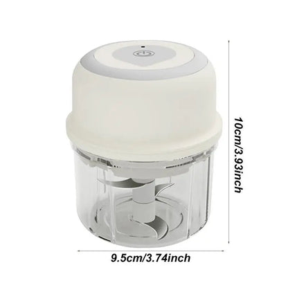 Mini Garlic Chopper Wireless Onion Food Prep Machine 250ml