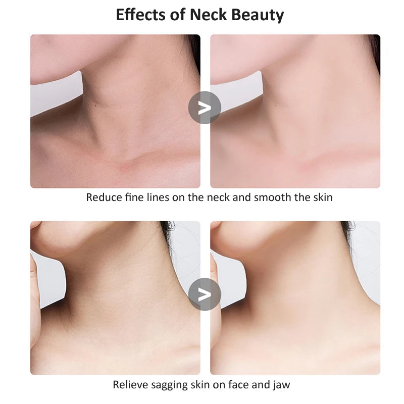 Neck Face Beauty Device EMS Neck Face Lifting Massager Skin Tighten