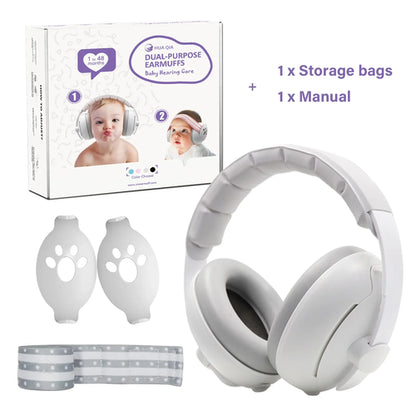 Baby Earmuff Mini-headset Adjustable Noise-proof Ear Protection Kids'