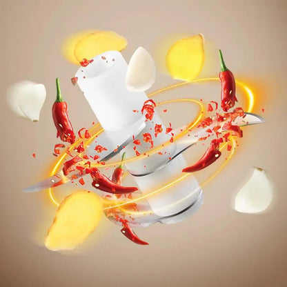 Mini Garlic Chopper Wireless Onion Food Prep Machine 250ml