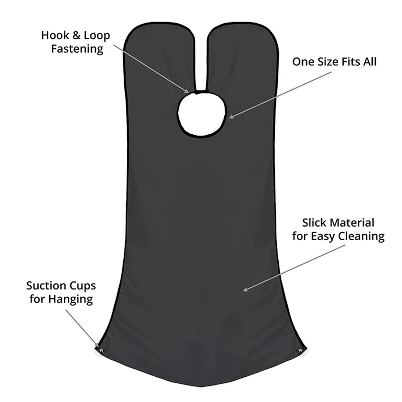 Beard Catcher Shaving Apron