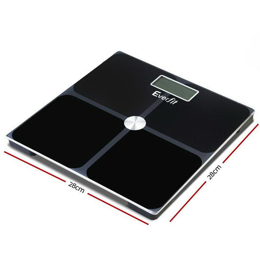 Everfit Bathroom Scales Digital Weighing Scale 180KG Electronic