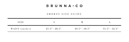 GIRL Seaside Runner Recycled Shorts, in Sunflower Yellow