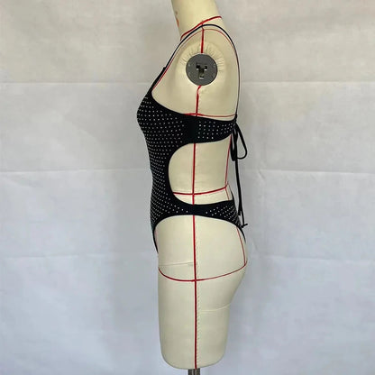 Diamond one piece swimsuit - Sexikinis Swim