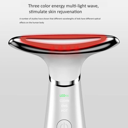 Neck Face Beauty Device EMS Neck Face Lifting Massager Skin Tighten