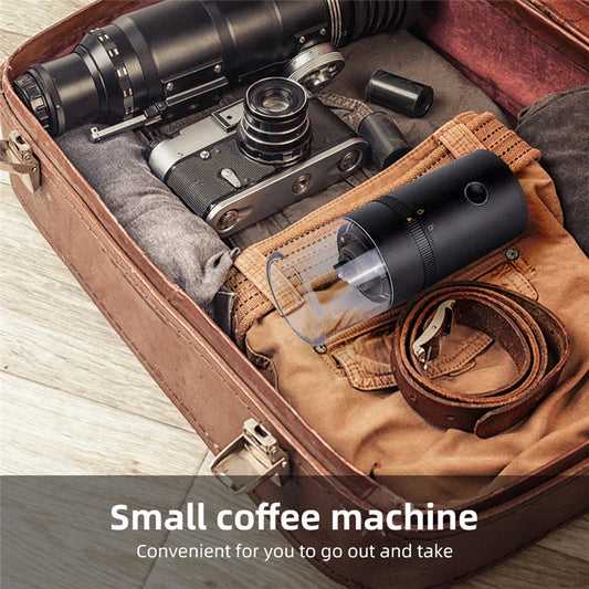 Upgrade Portable Electric Coffee Grinder TYPE-C USB Charge Profession