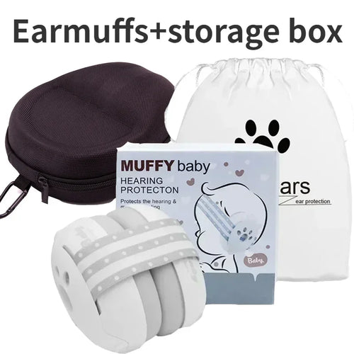 Baby Earmuff Mini-headset Adjustable Noise-proof Ear Protection Kids'