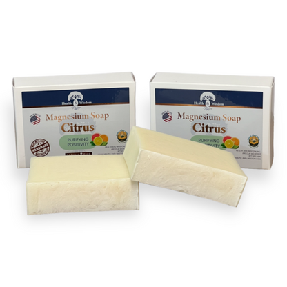 Health and Wisdom Magnesium Bar Soap - 2 pack