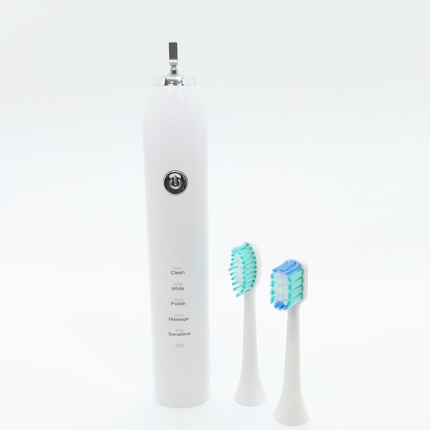 Sonic Electric Toothbrush White USB Wireless Charging Smart 5 Modes 2