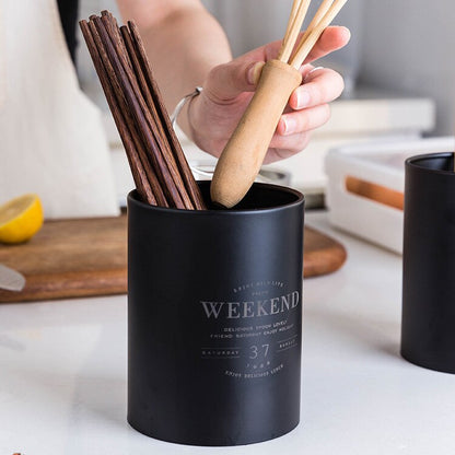 Stainless Steel Chopsticks Containers Kitchen