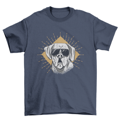 Sunglasses dog t-shirt