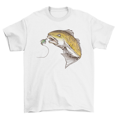 Fishing redfish t-shirt