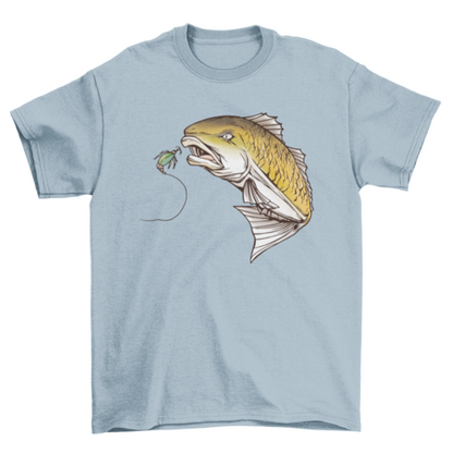 Fishing redfish t-shirt