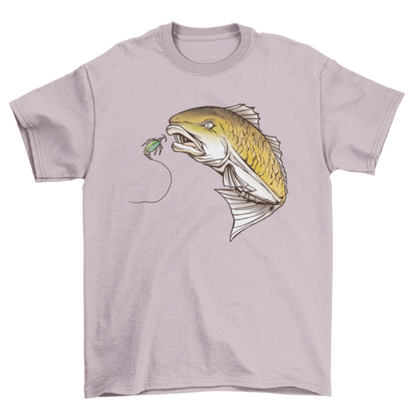 Fishing redfish t-shirt