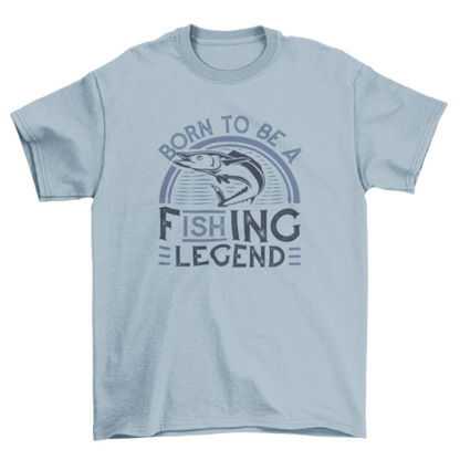 Fishing legend t-shirt design