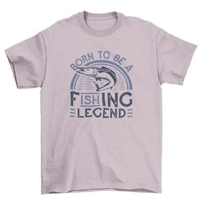 Fishing legend t-shirt design