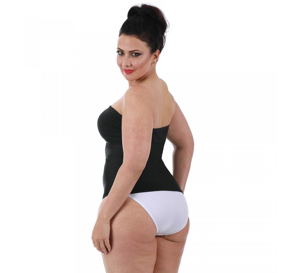 InstantFigure Plus Size Strapless Bandeau Top WBT035C