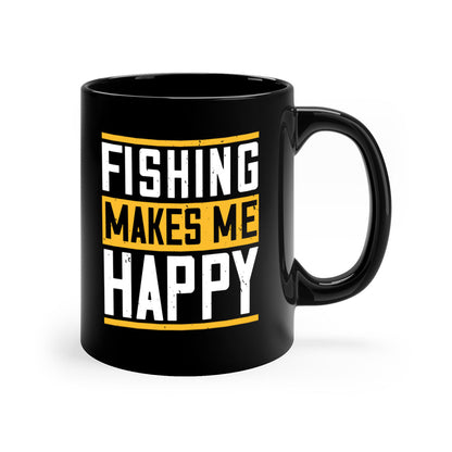 be happy and go for fishing 267#- fishing-Mug / Coffee Cup