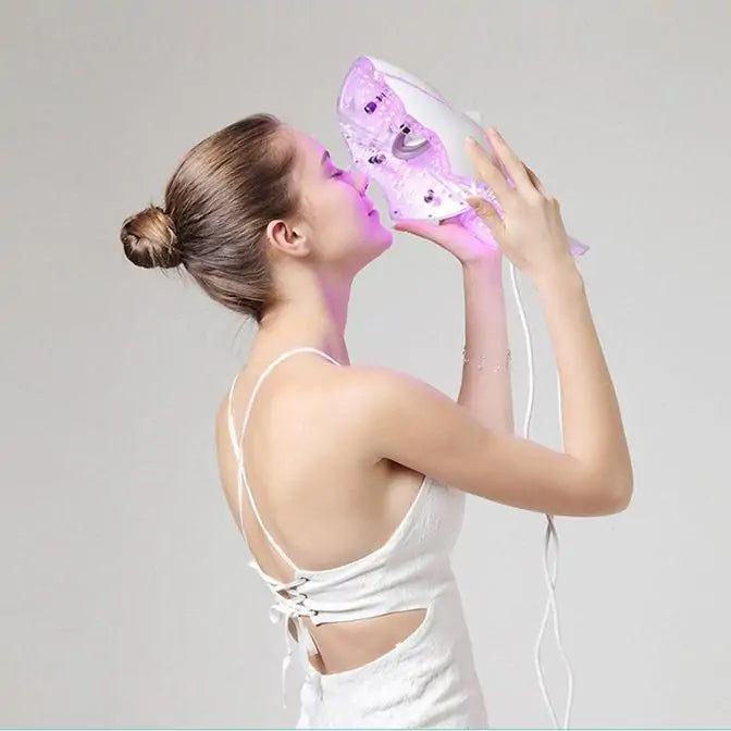 Professional 7-Color LED Light Skin Rejuvenation Mask
