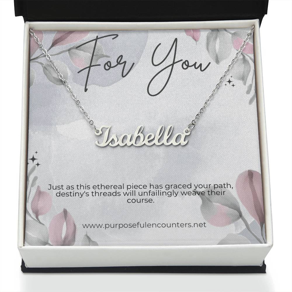 Personalized Elegance - Personalized Name Necklace