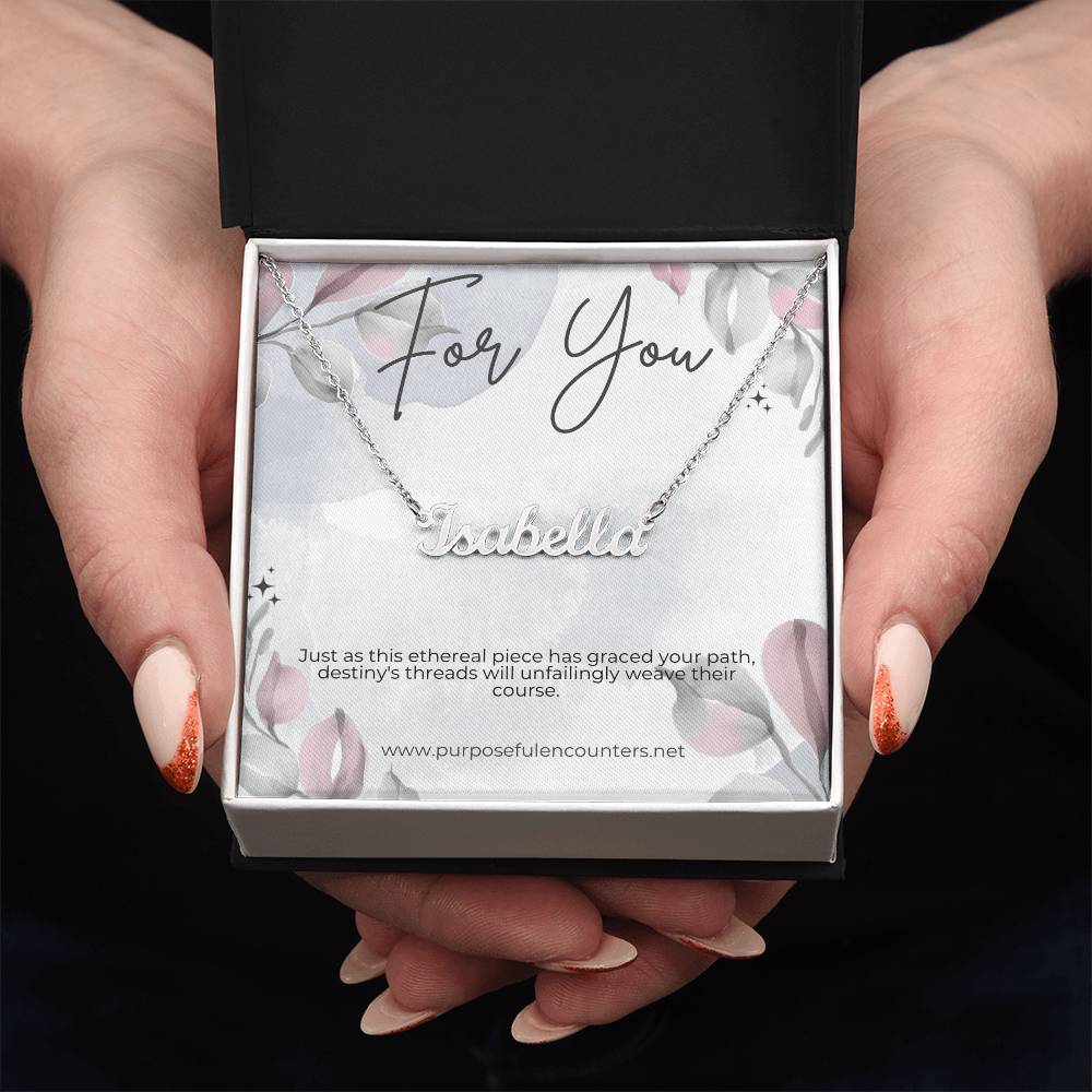 Personalized Elegance - Personalized Name Necklace