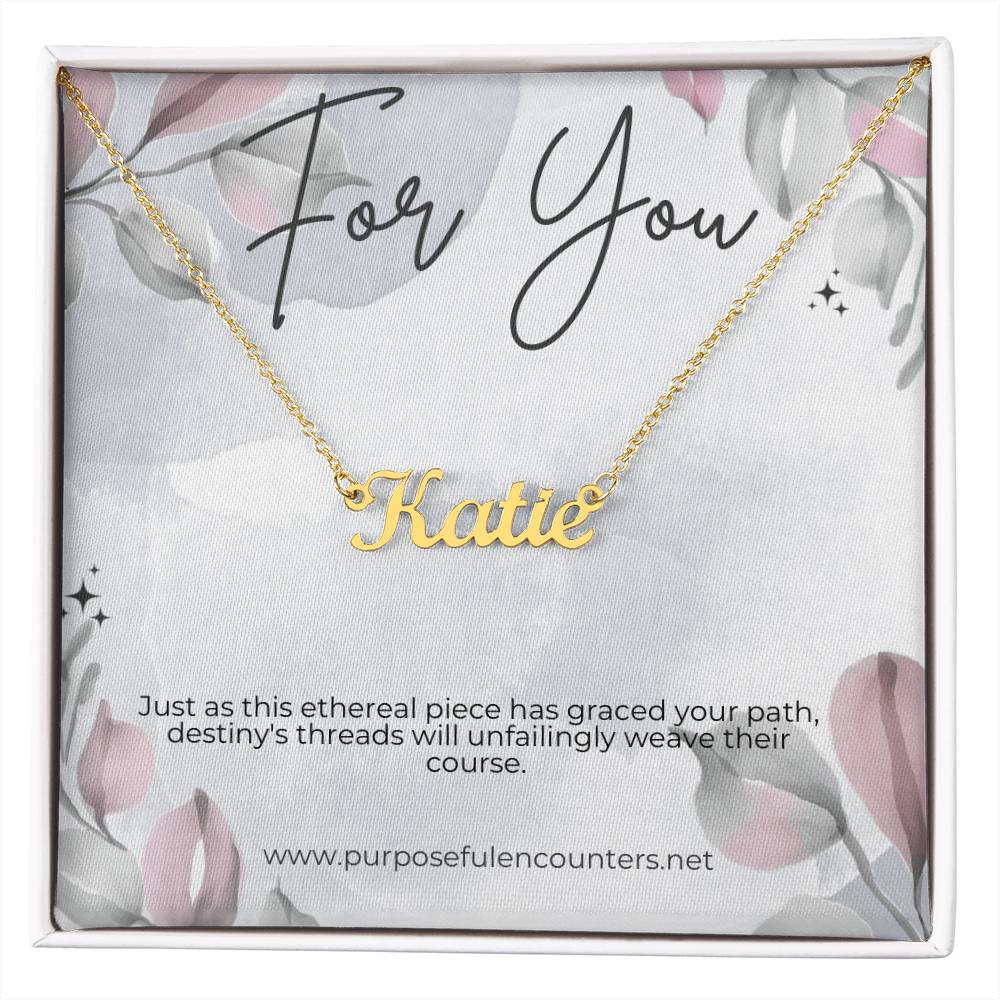 Personalized Elegance - Personalized Name Necklace