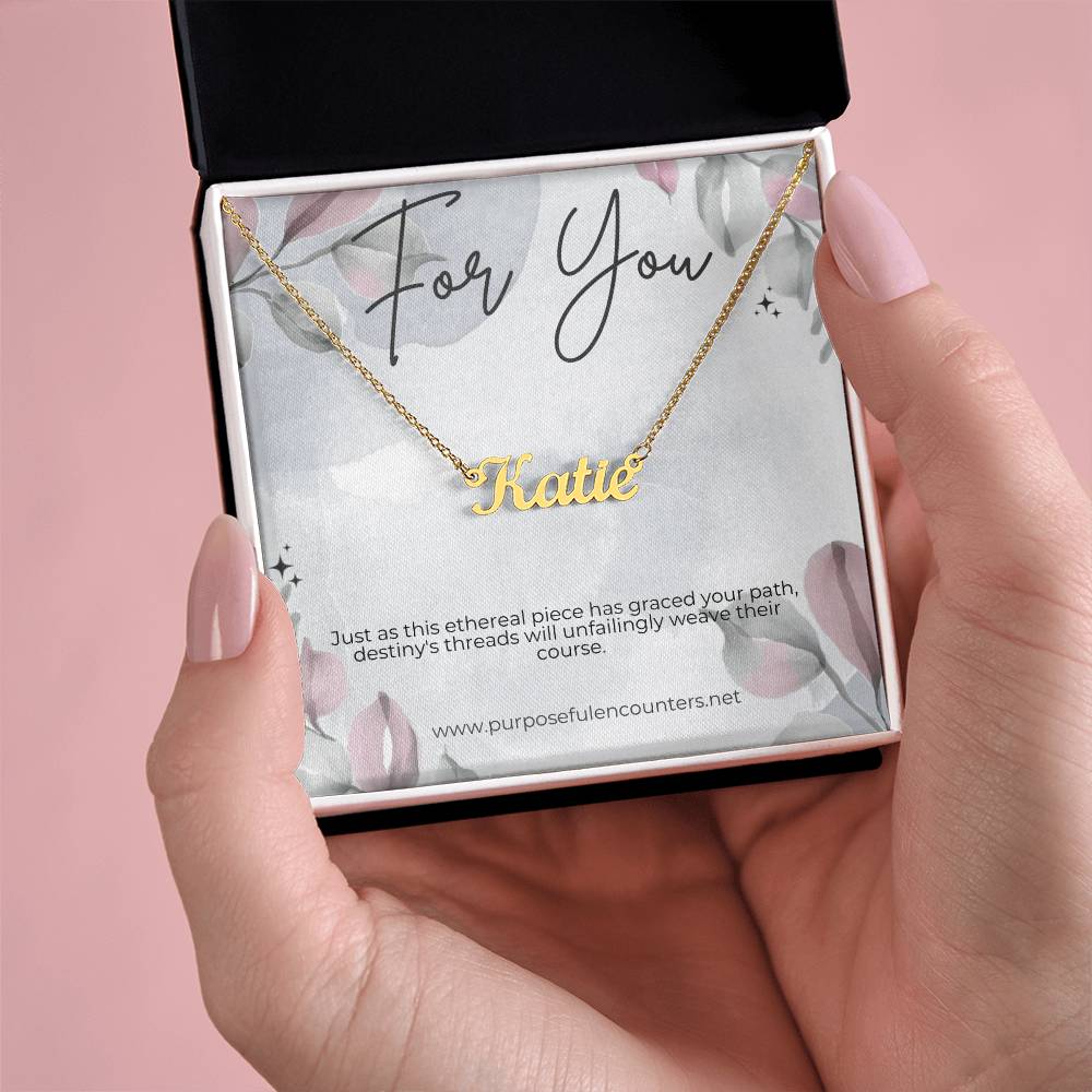 Personalized Elegance - Personalized Name Necklace