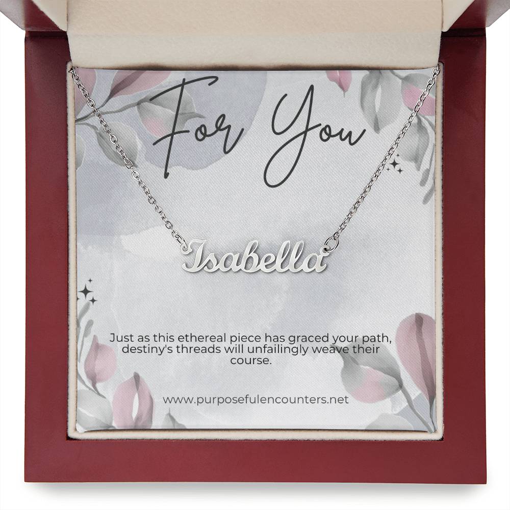 Personalized Elegance - Personalized Name Necklace