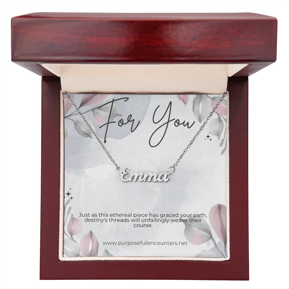 Personalized Elegance - Personalized Name Necklace