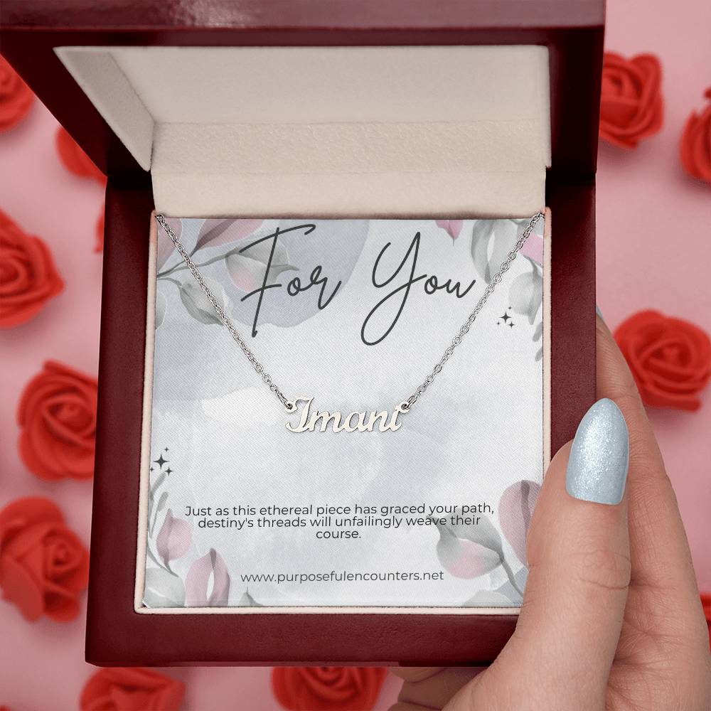 Personalized Elegance - Personalized Name Necklace