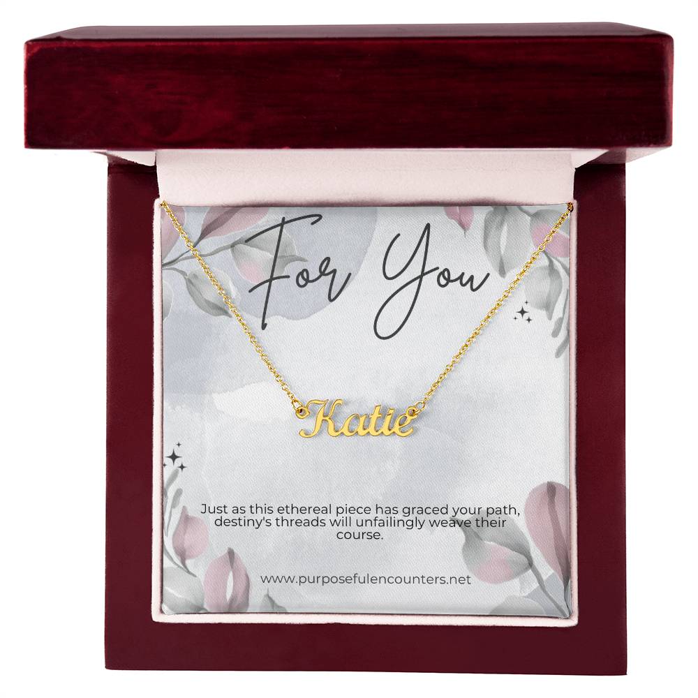 Personalized Elegance - Personalized Name Necklace