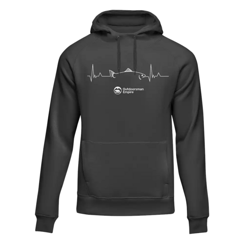 Fishing Cardiogram Unisex Hoodie