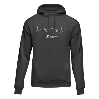 Fishing Cardiogram Unisex Hoodie