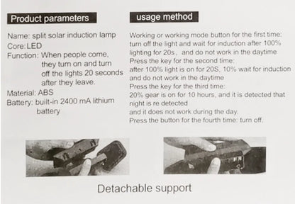 LED Flood Light Motion Detected Spotlight