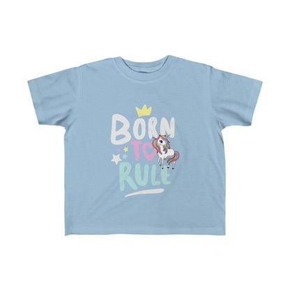 Born to Rule Unicorn Girl Tee
