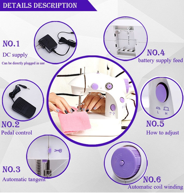 Protable Small Sewing Machine Sewing Machine
