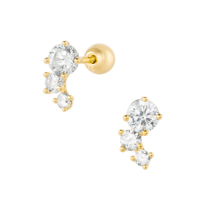 14K (58.5%) SOLID GOLD MALLORIE PIERCING