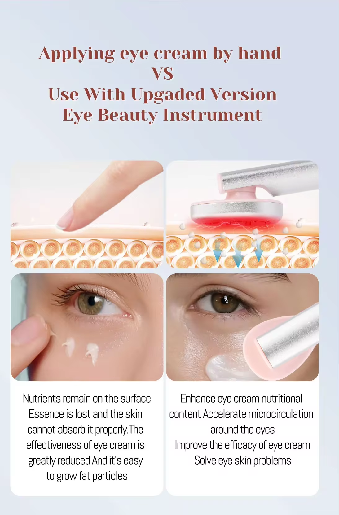 Photon Heating Vibration EMS Microcurrent Eye Care Massager