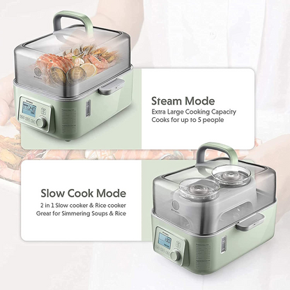 Electric Stew Pot All-in-One Intelligent Food Steamer