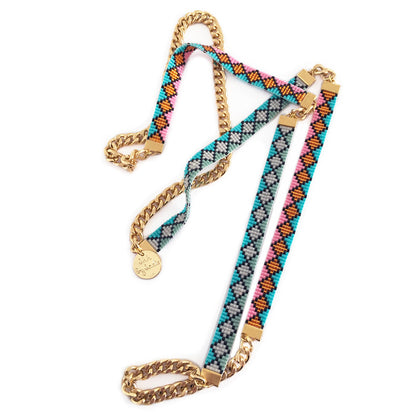 Miami Nights Necklace - Skinny
