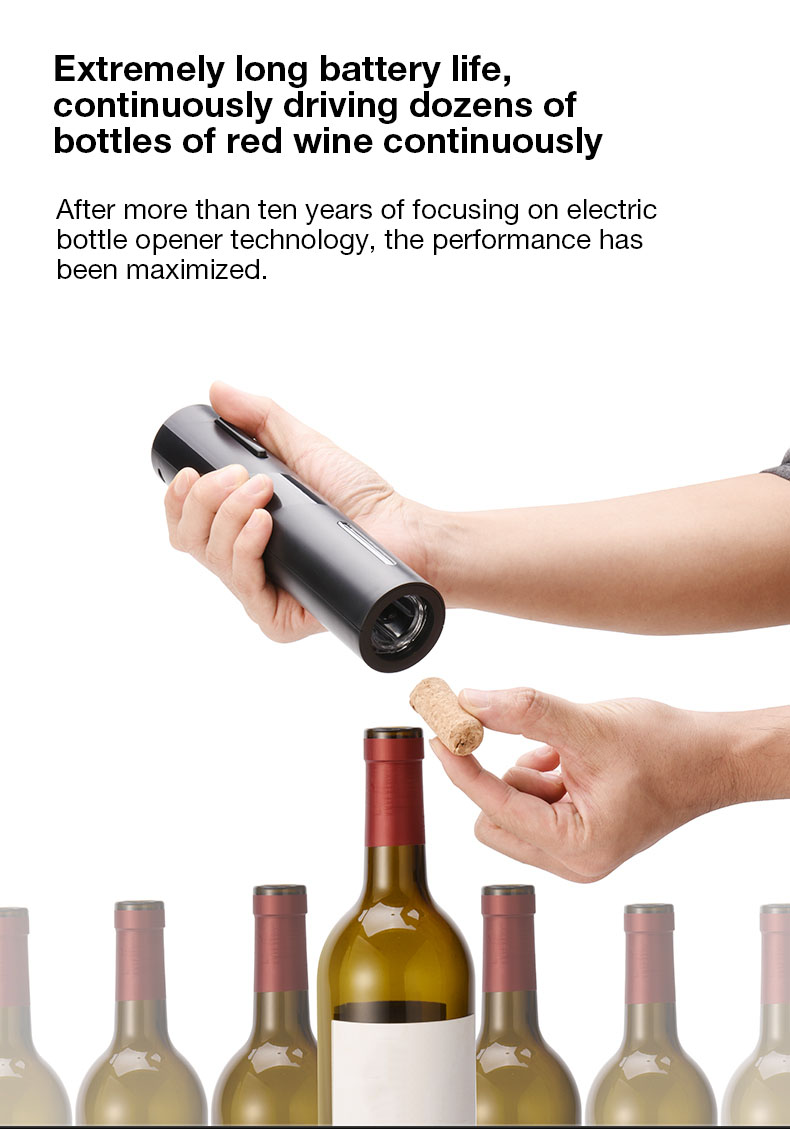 Electric Wine Opener Rechargeable Automatic Wine Bottle Opener