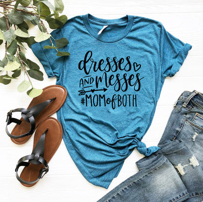 DT0927 Dresses and messes mom of both