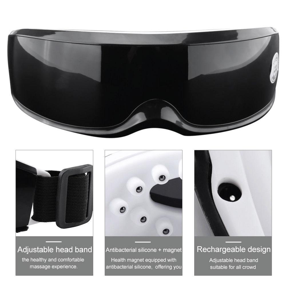 Eye Care Massager USB Rechargeable - Wireless Pressure Vibration