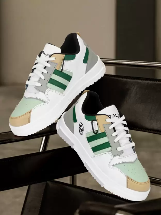 Casual Shoes for Men Sneakers For Men  (White) (Size 6)