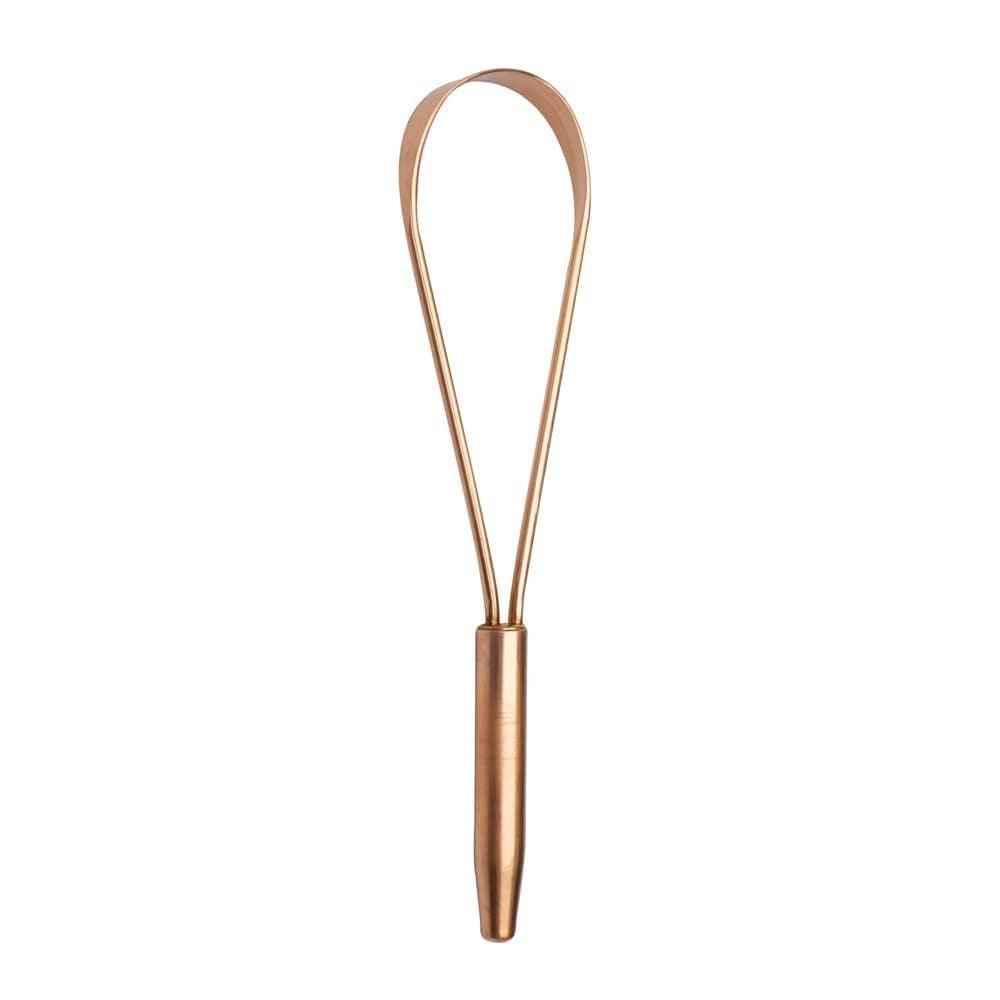 Copper Single HandleTongue Cleaner  (Pack of 1)   (Color-COPPER)