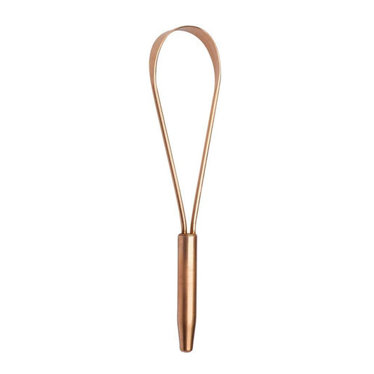 Copper Single HandleTongue Cleaner  (Pack of 1)   (Color-COPPER)