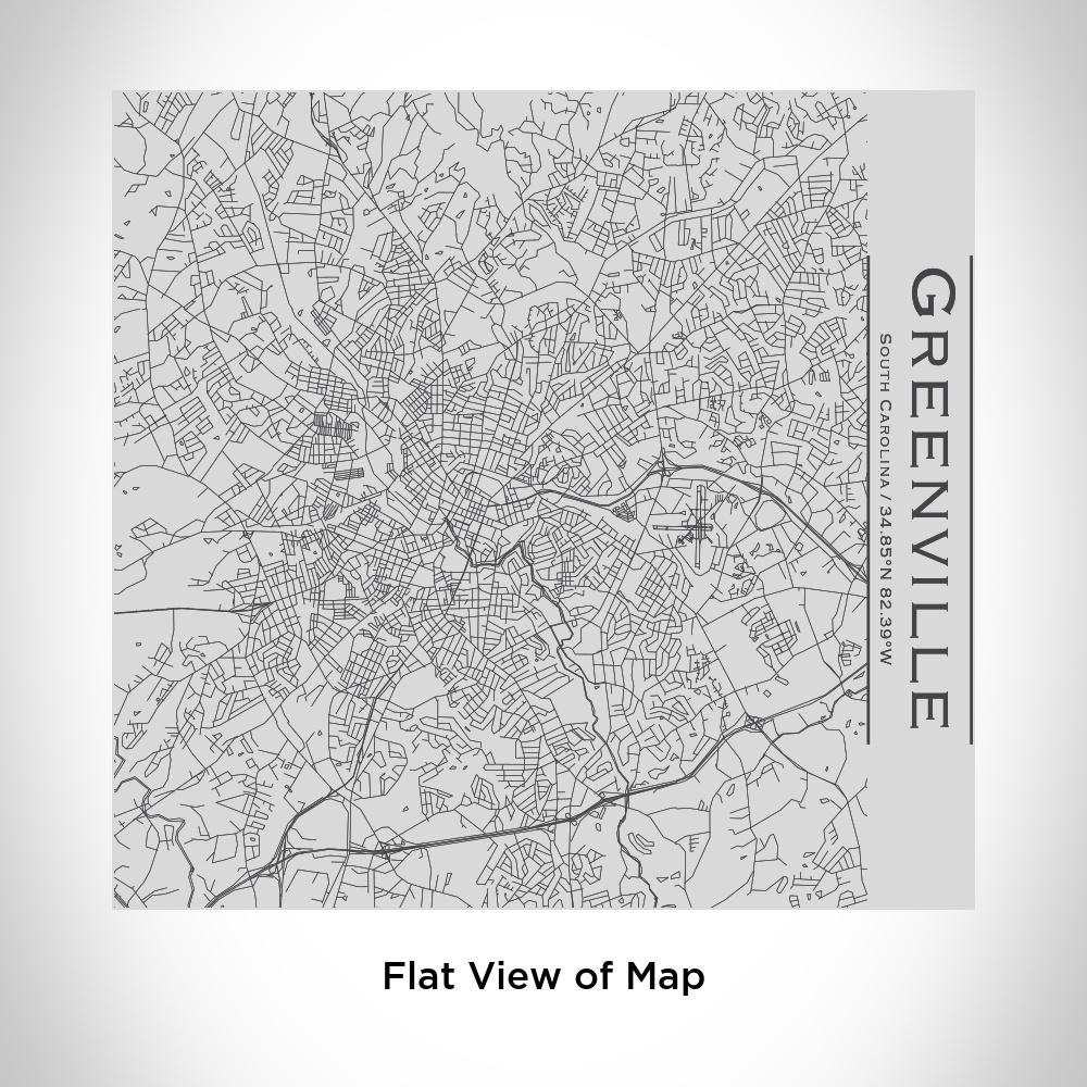 Greenville - South Carolina Map Tumbler