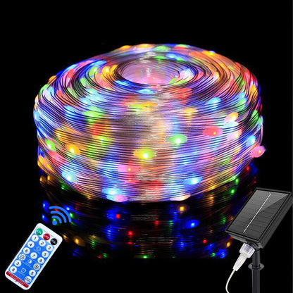 Outdoor Solar Copper Wire Light String Christmas Festival Decorations