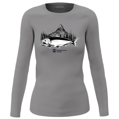 Fishing Mountain' Long Sleeve for Women